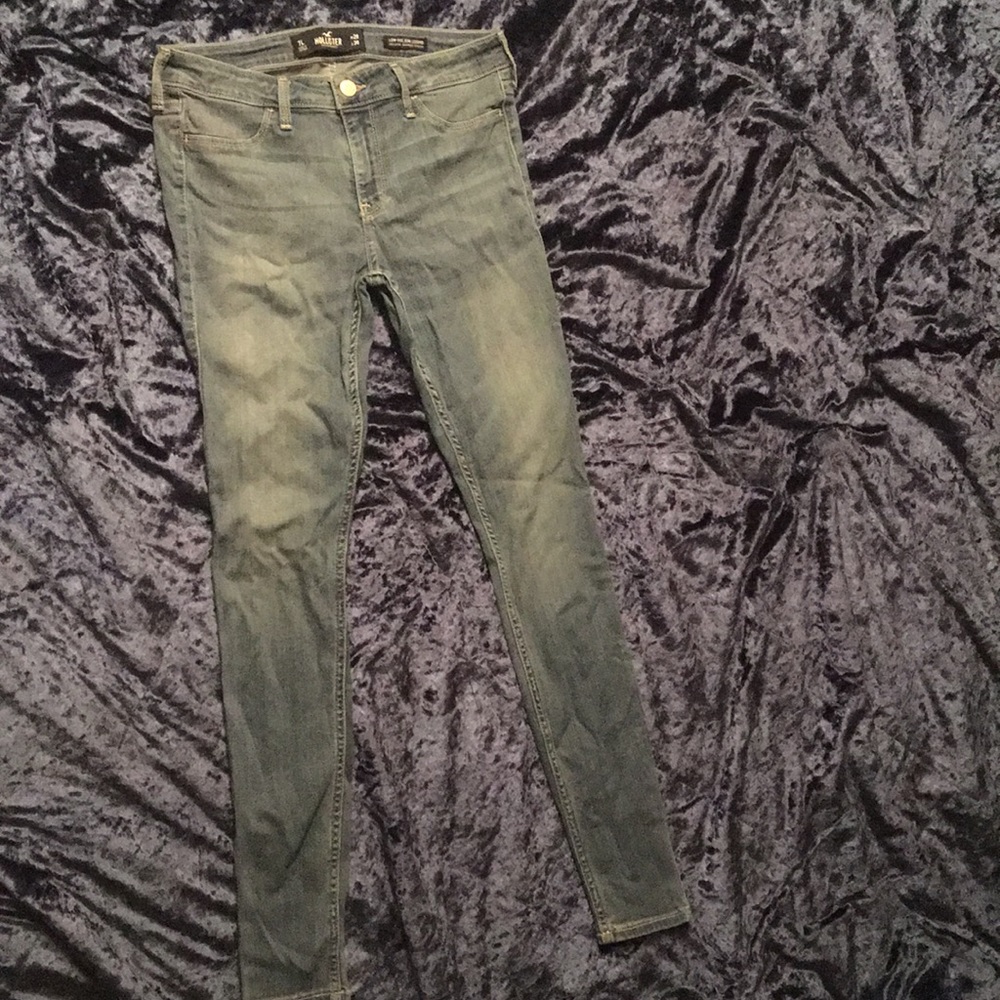 Low rise jean legging